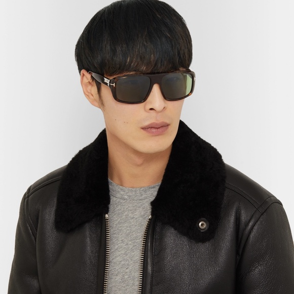 New TOM FORD Duke Square Dark Havana Sunglasses - Picture 4 of 16